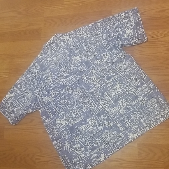 Reyn spooner short sleeve button up shirt xl - Picture 6 of 8